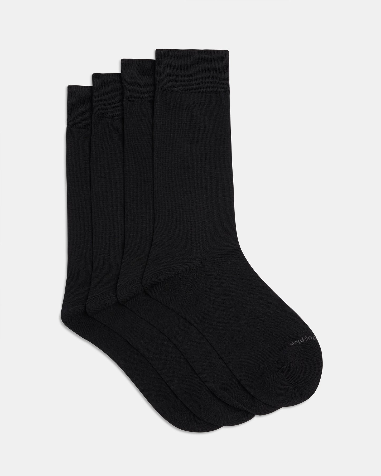 Hp-Bamboo Crew 2Pk Black