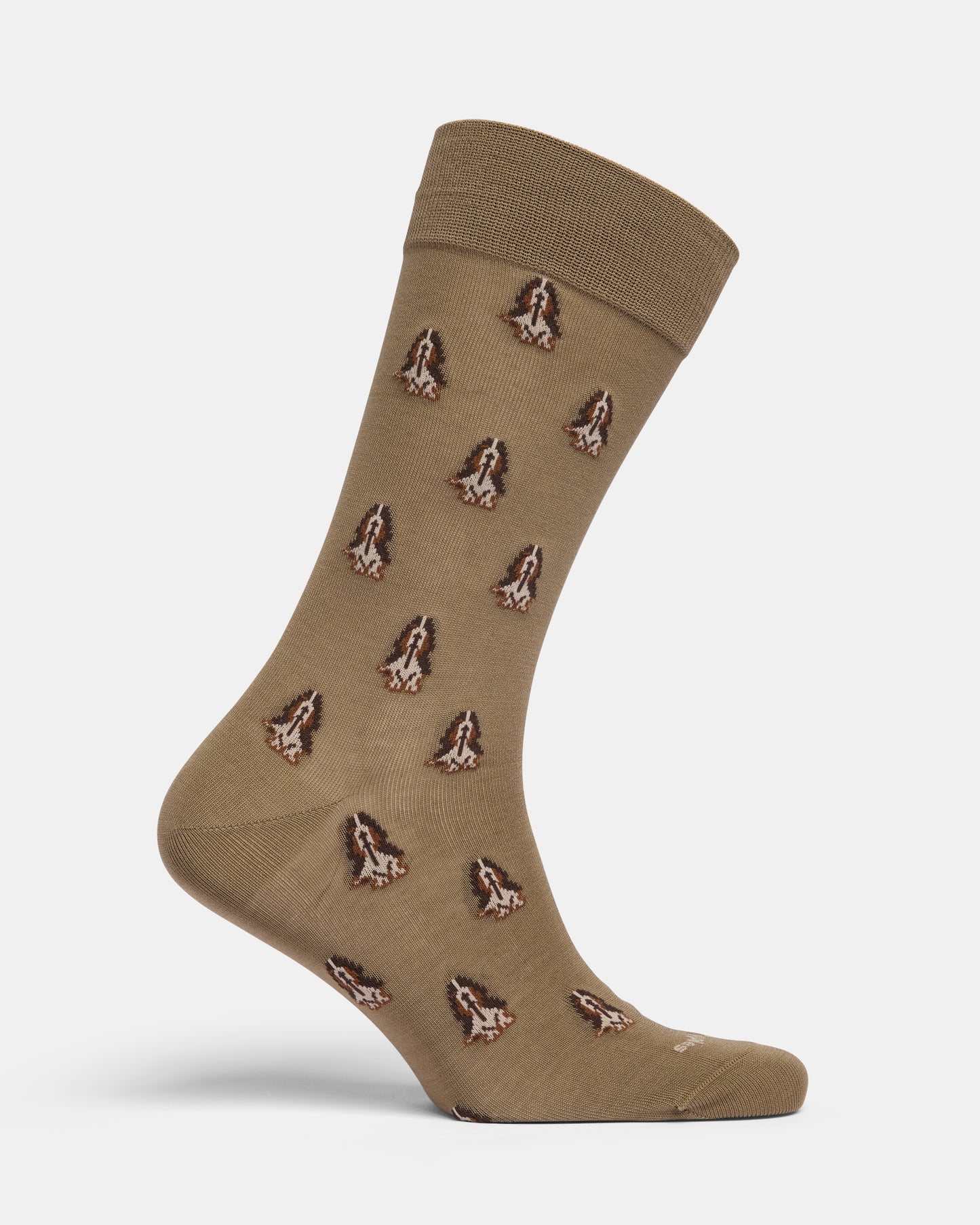 Hp Dress Socks Basset Taupe