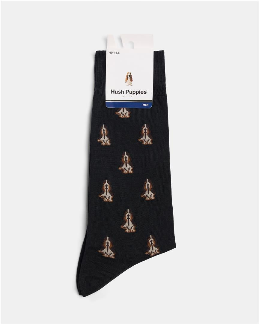 Hp Dress Socks Basset Black