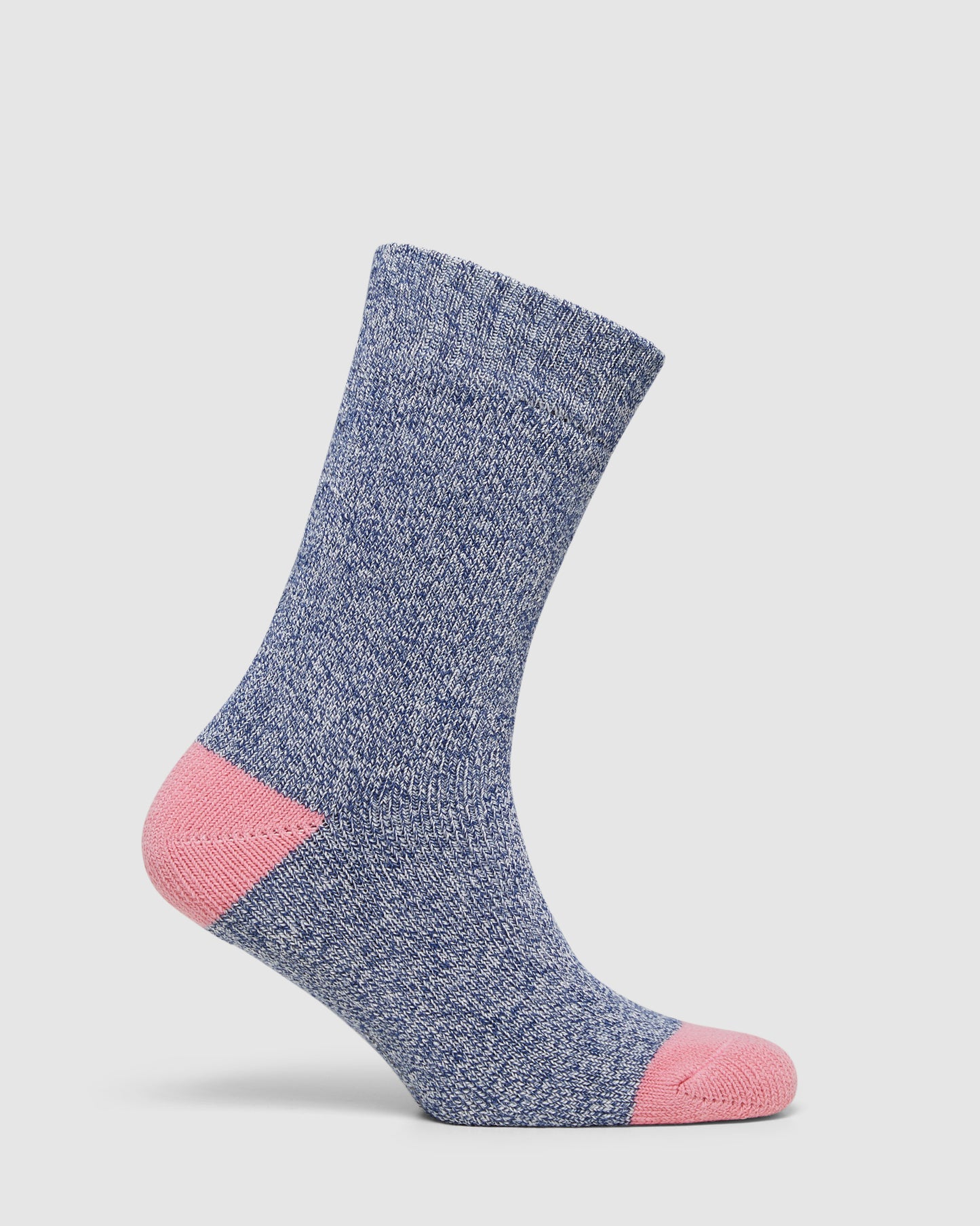 Hp Crew Socks Hiking Women Mid Blue