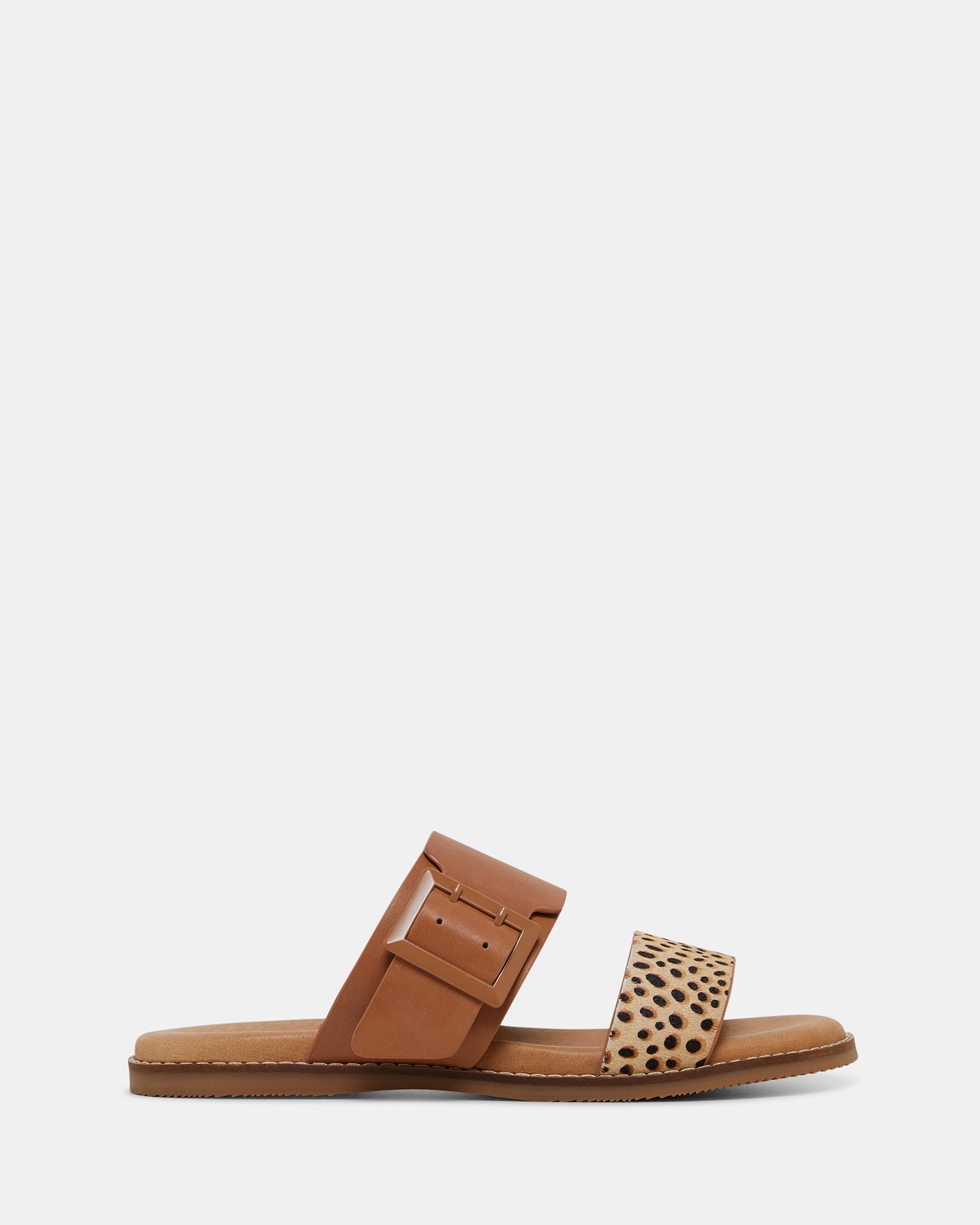 Dolce vita store leopard slide