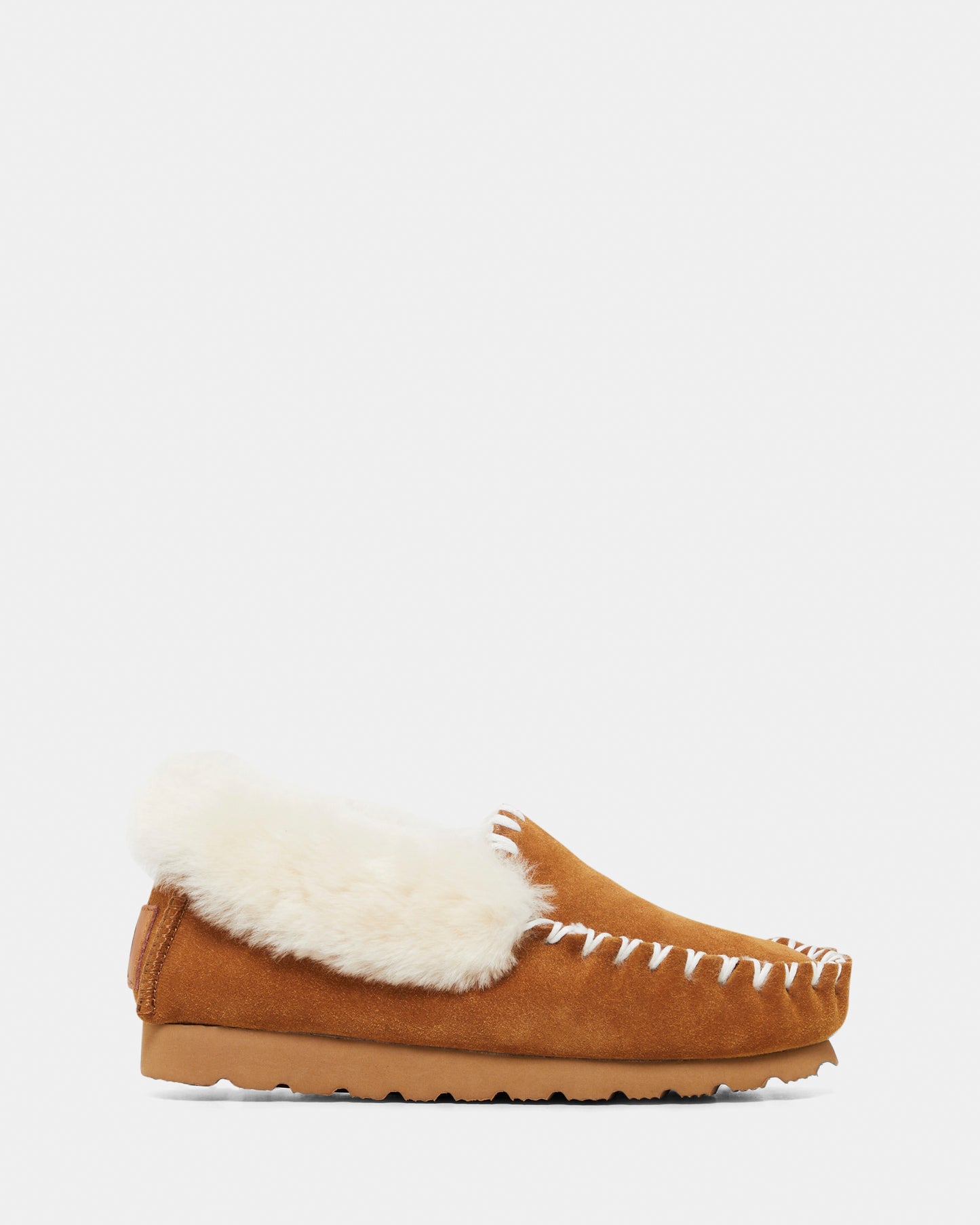 Shaggy W Chestnut Suede