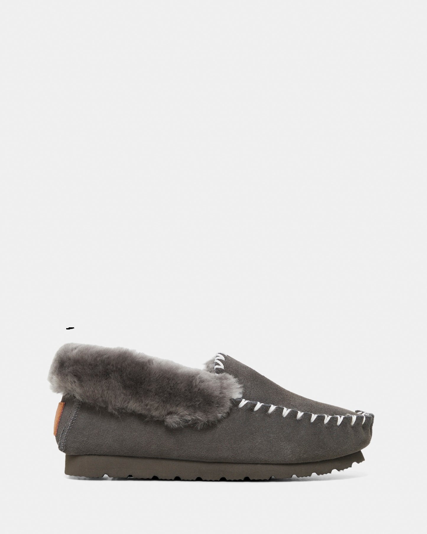 Shaggy M Dark Grey Suede