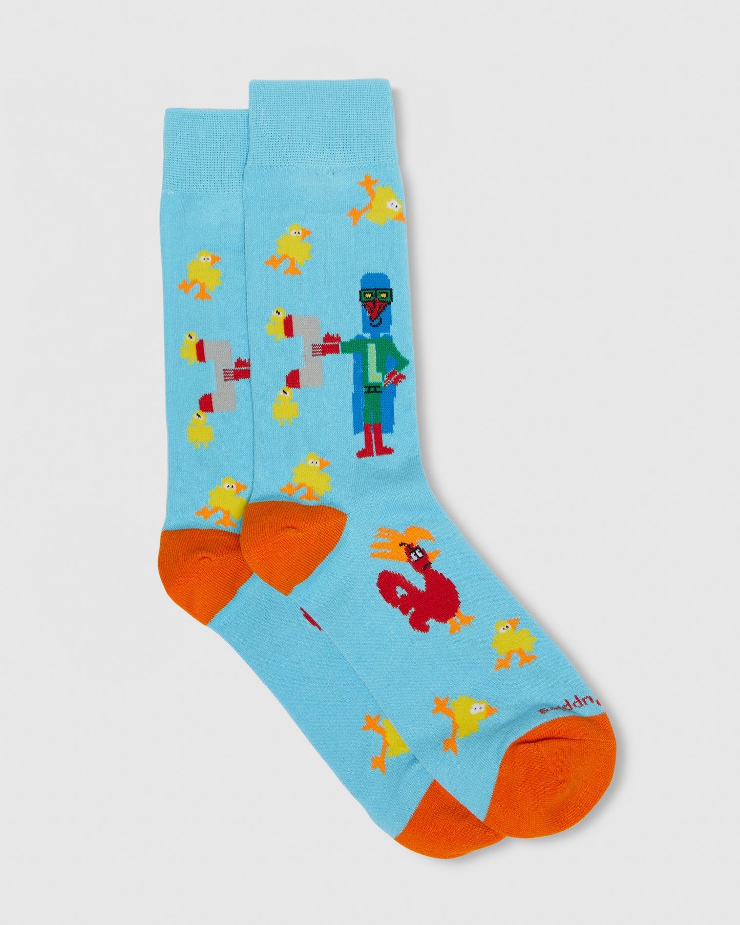 Hp Crew Socks Chick Magnet Men Sky Blue