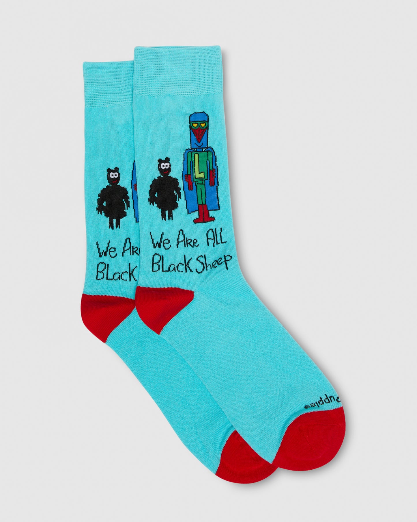 Hp Crew Socks Black Sheep Crystal Blue