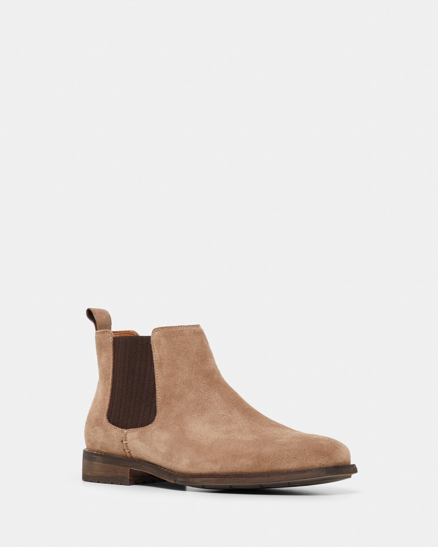 Fin Taupe Suede