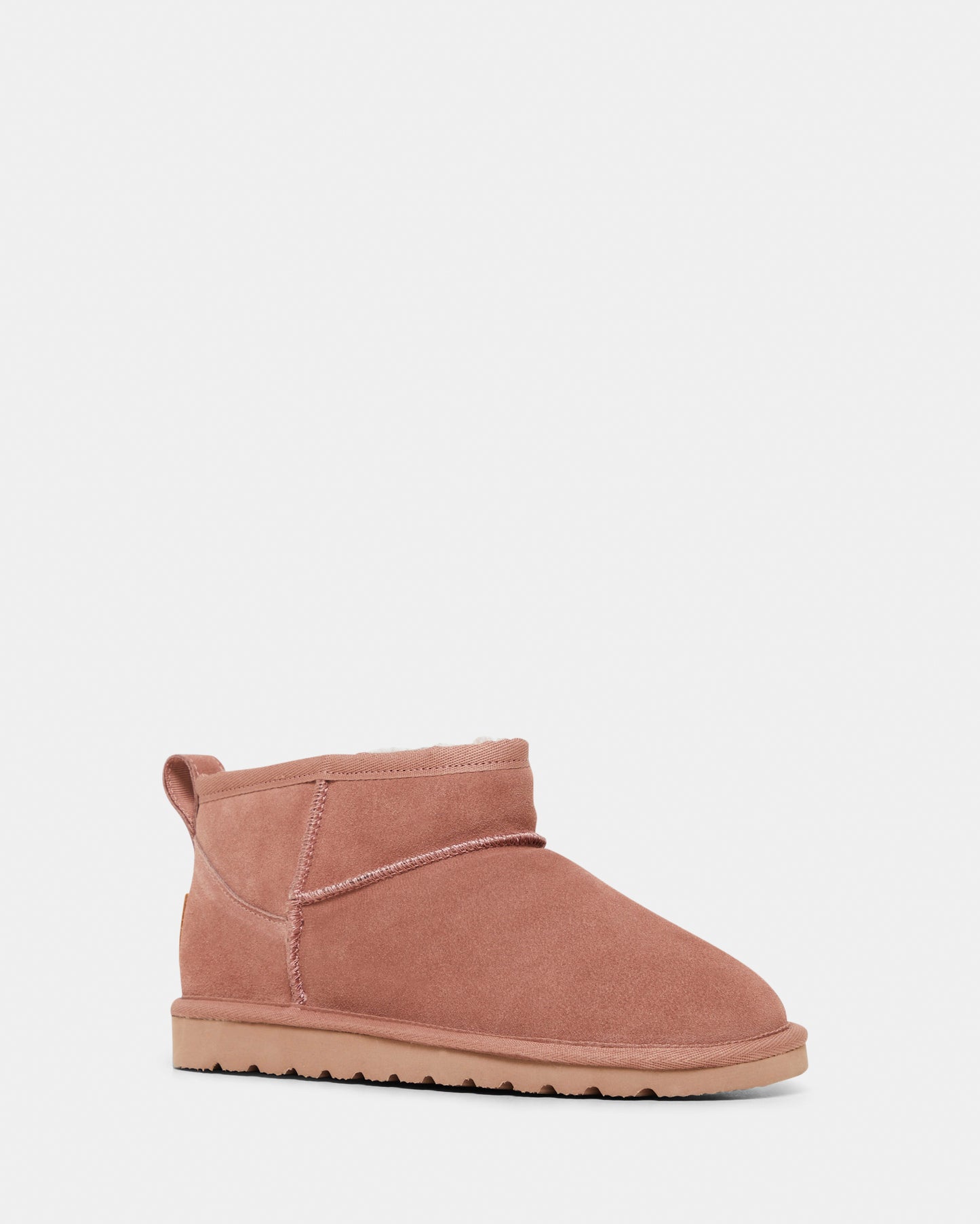 Snug Winter Blush Suede