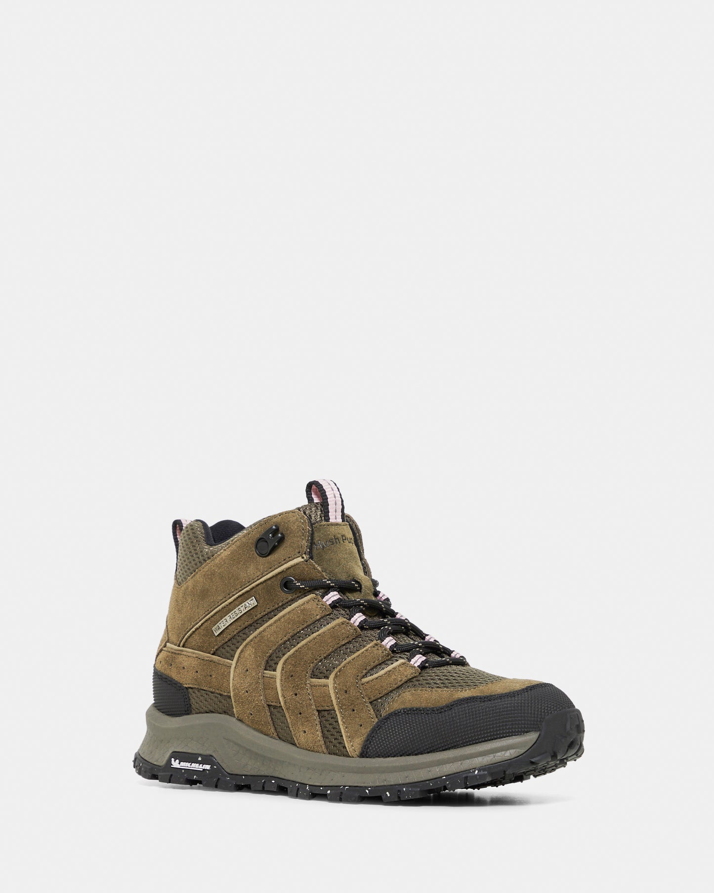 Kanya W Olive Suede
