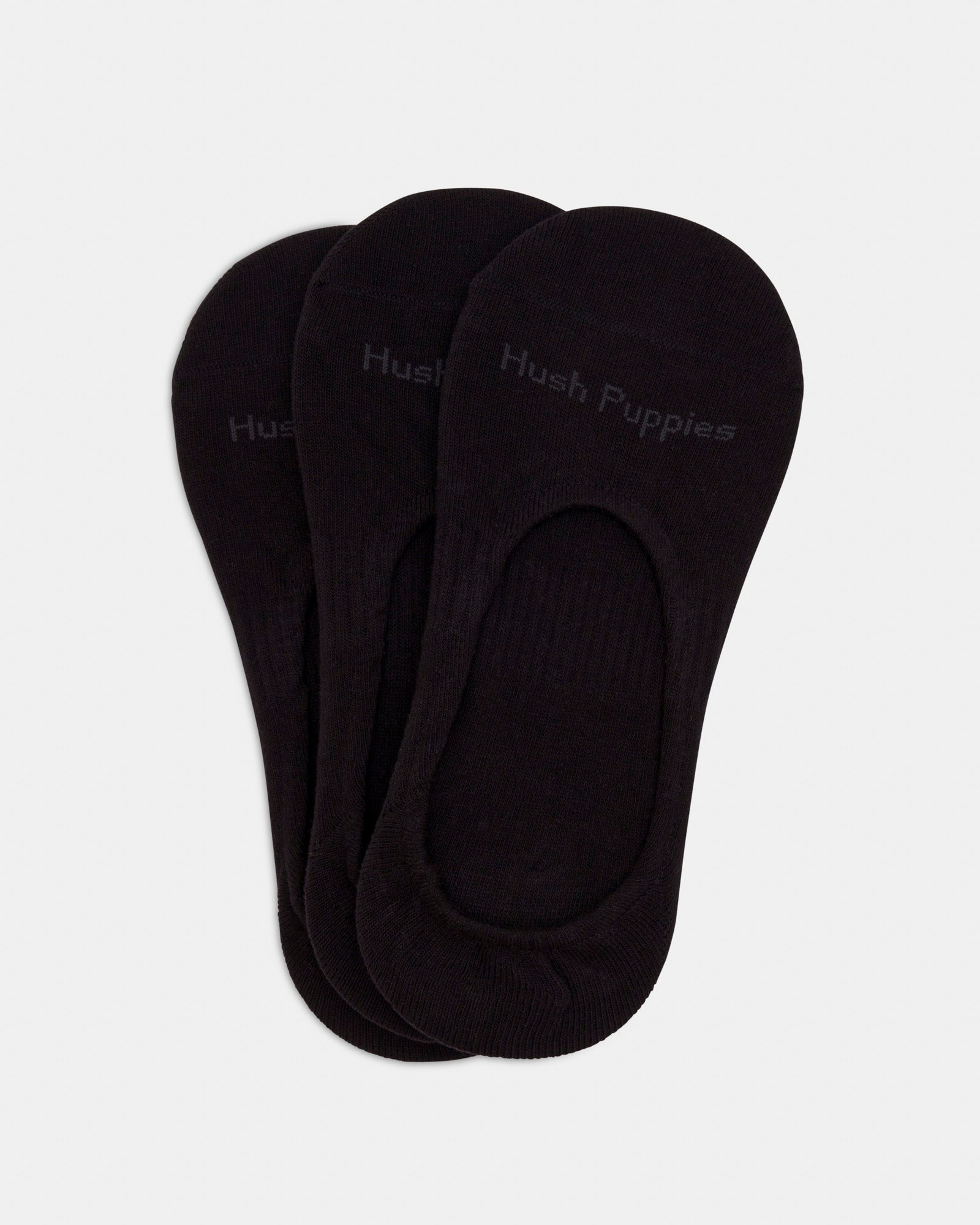 Ankle Socks Hush Puppies Loafer Socks Liner Socks Pack Black