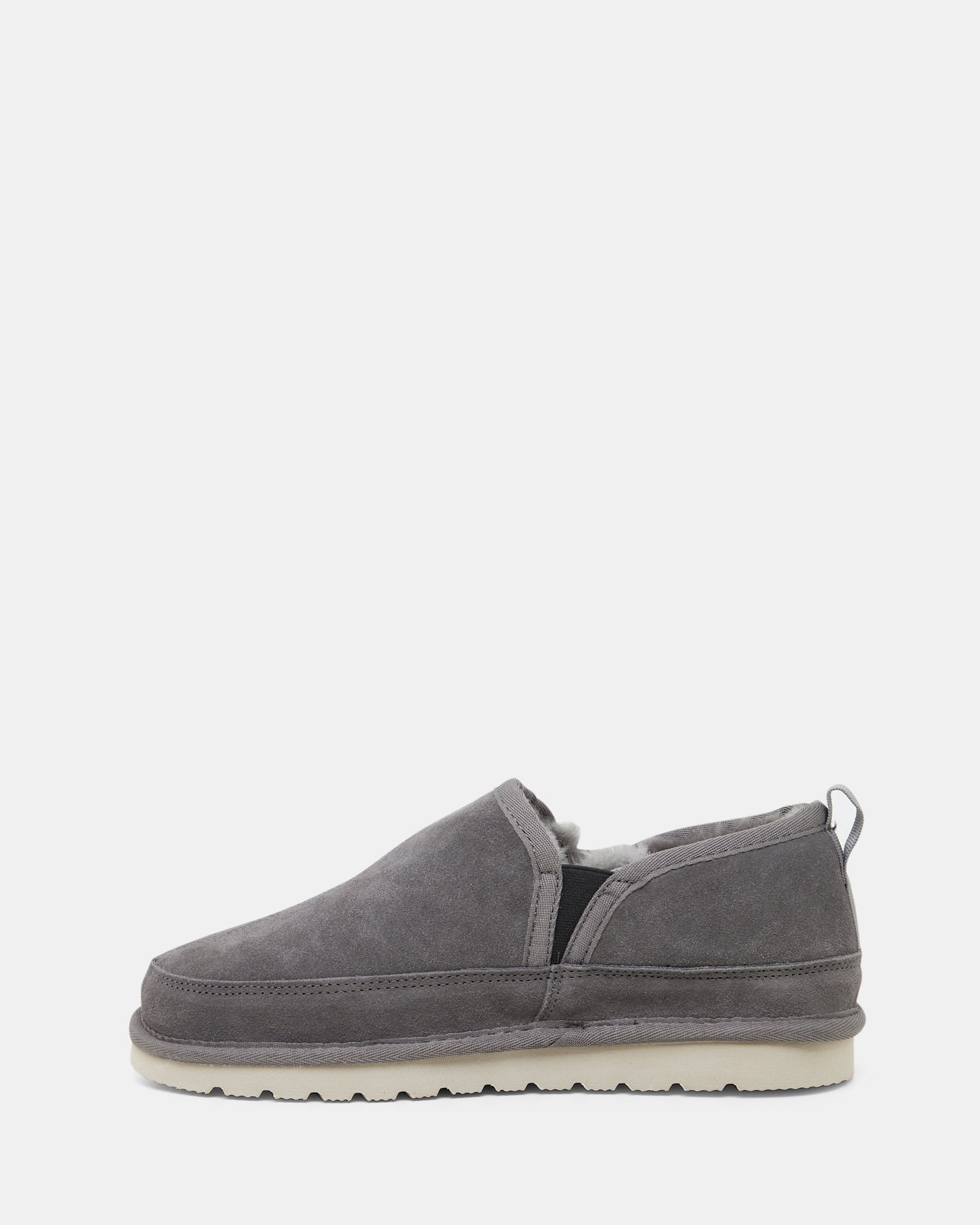 Leopold Dark Grey Suede