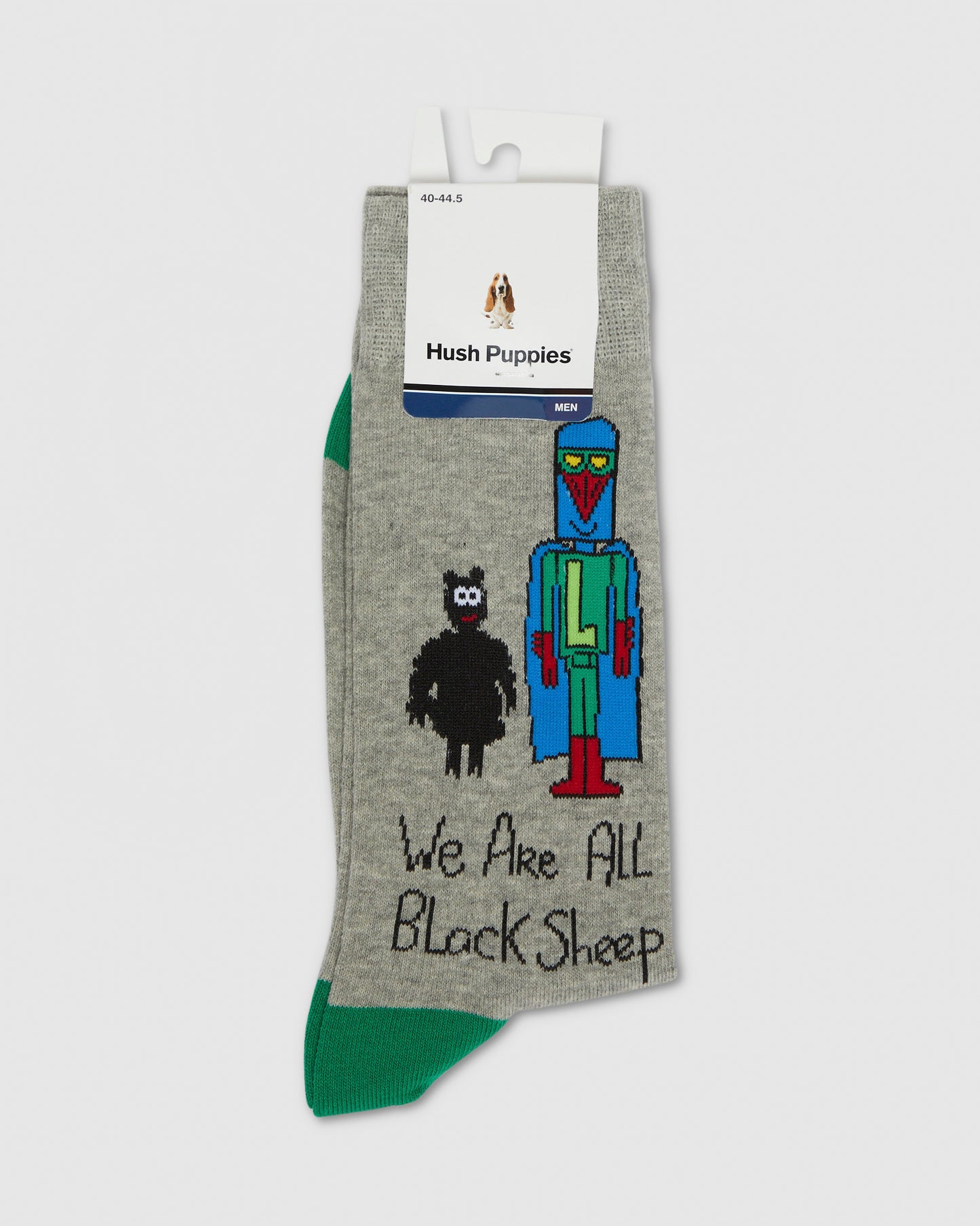 Hp Crew Socks Black Sheep Grey Marle