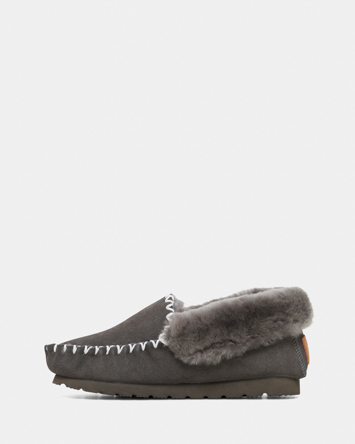 Shaggy M Dark Grey Suede