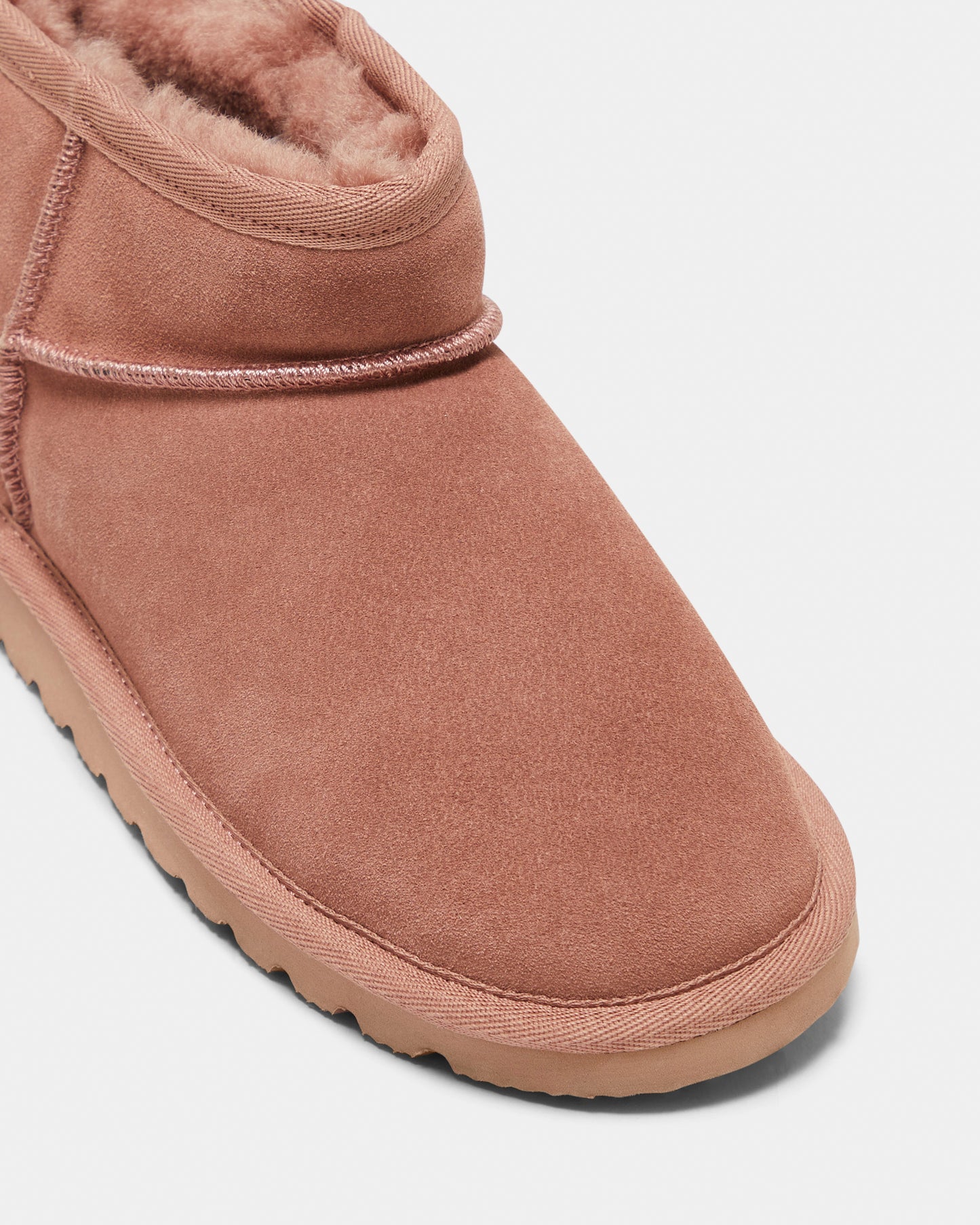 Snug Winter Blush Suede
