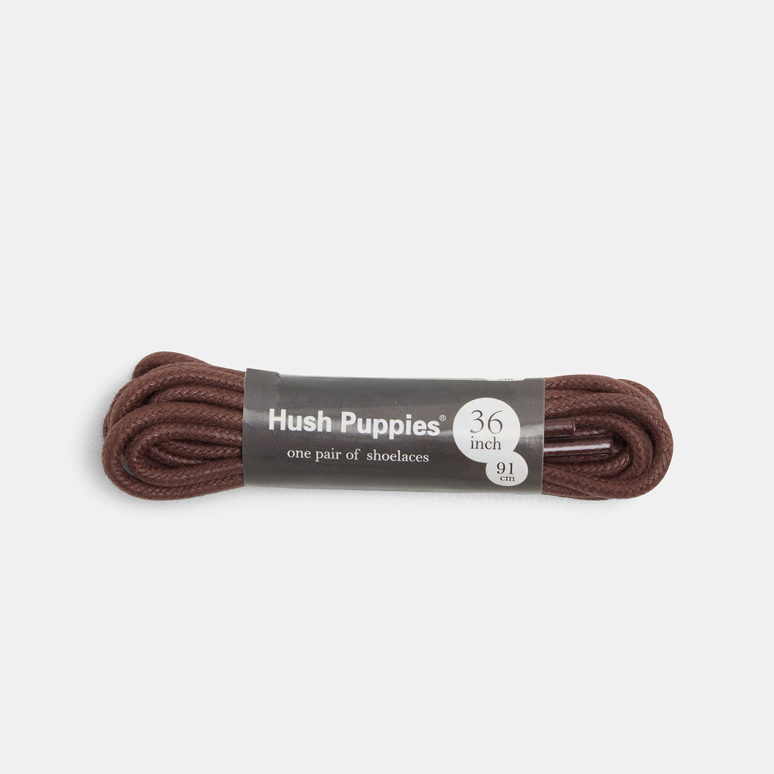 Hp Round Shoe Laces - 36" 91cm Brown