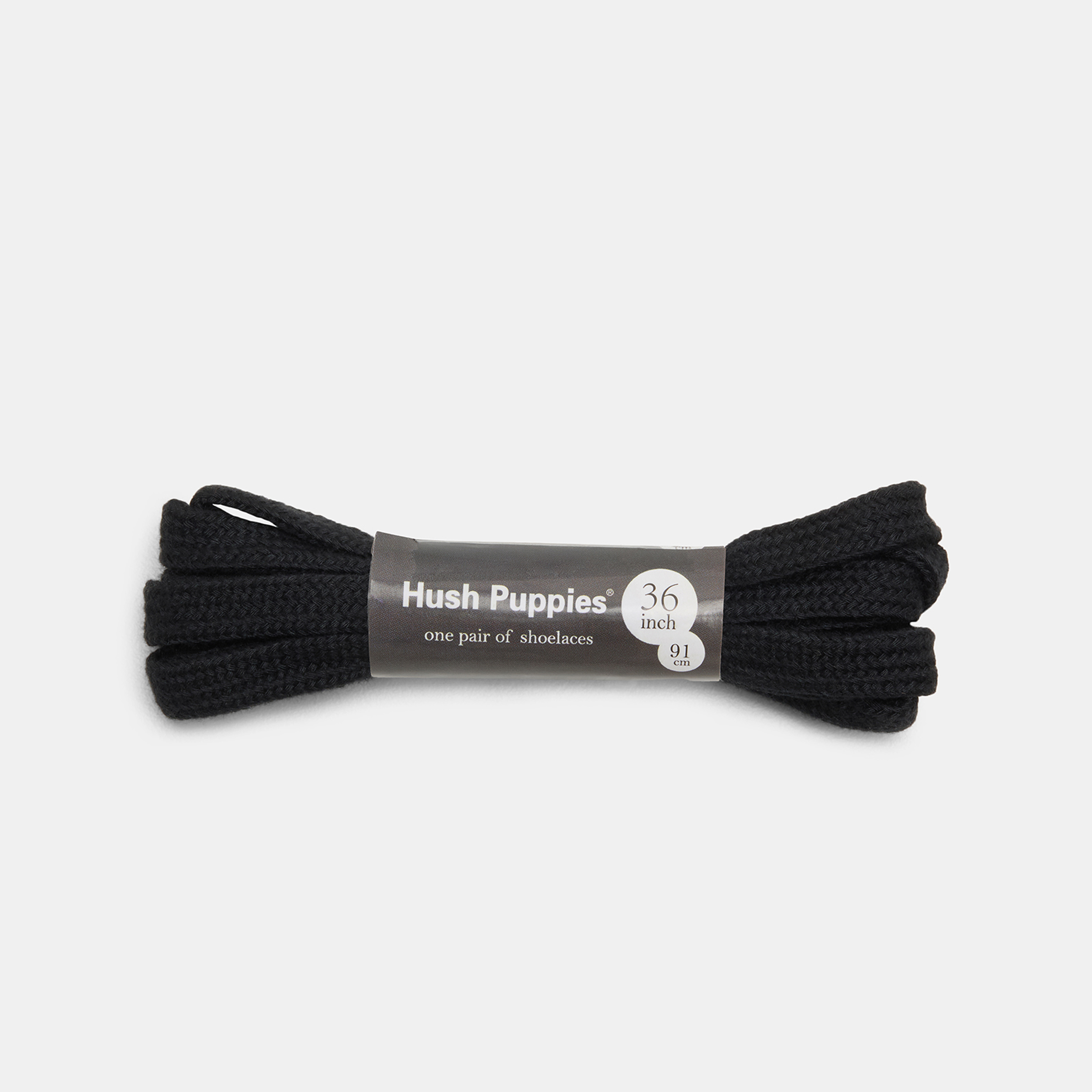 Hp Flat Shoe Laces - 36" 91 Cm Black