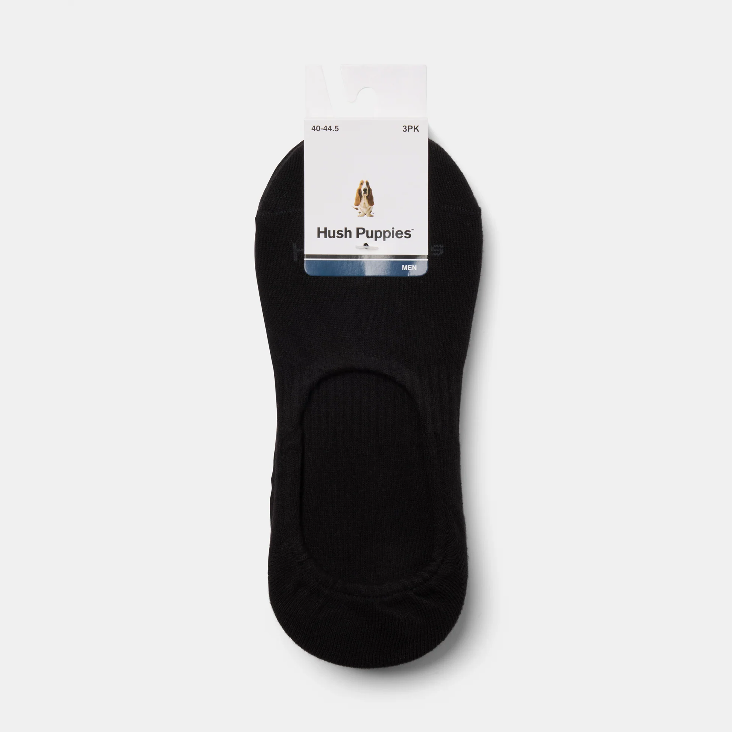 3-Pk Everyday Comfort Footlet Black