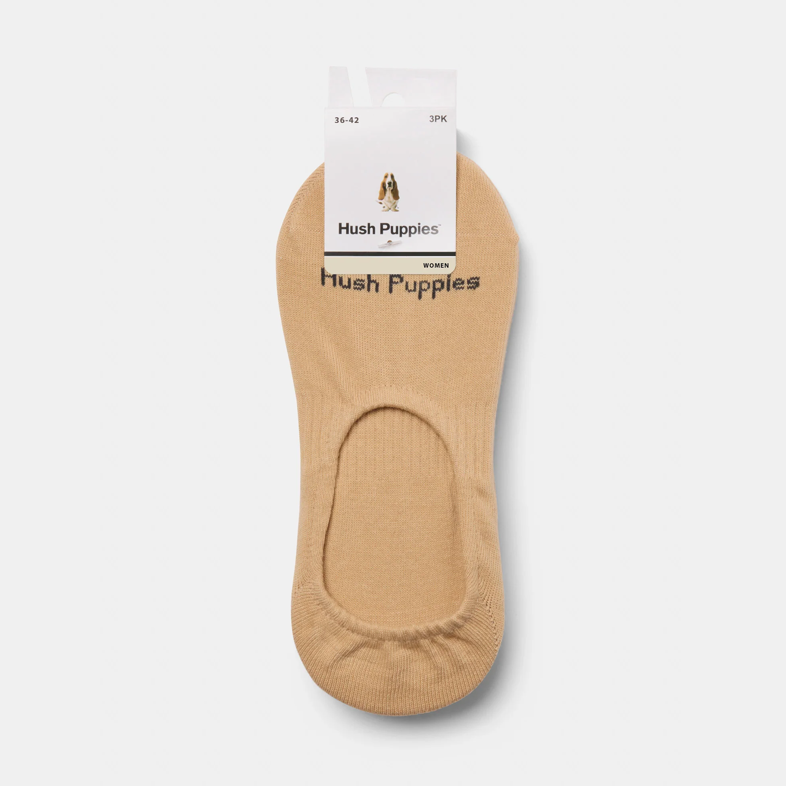 3-Pk Comfort Footlet W Flesh