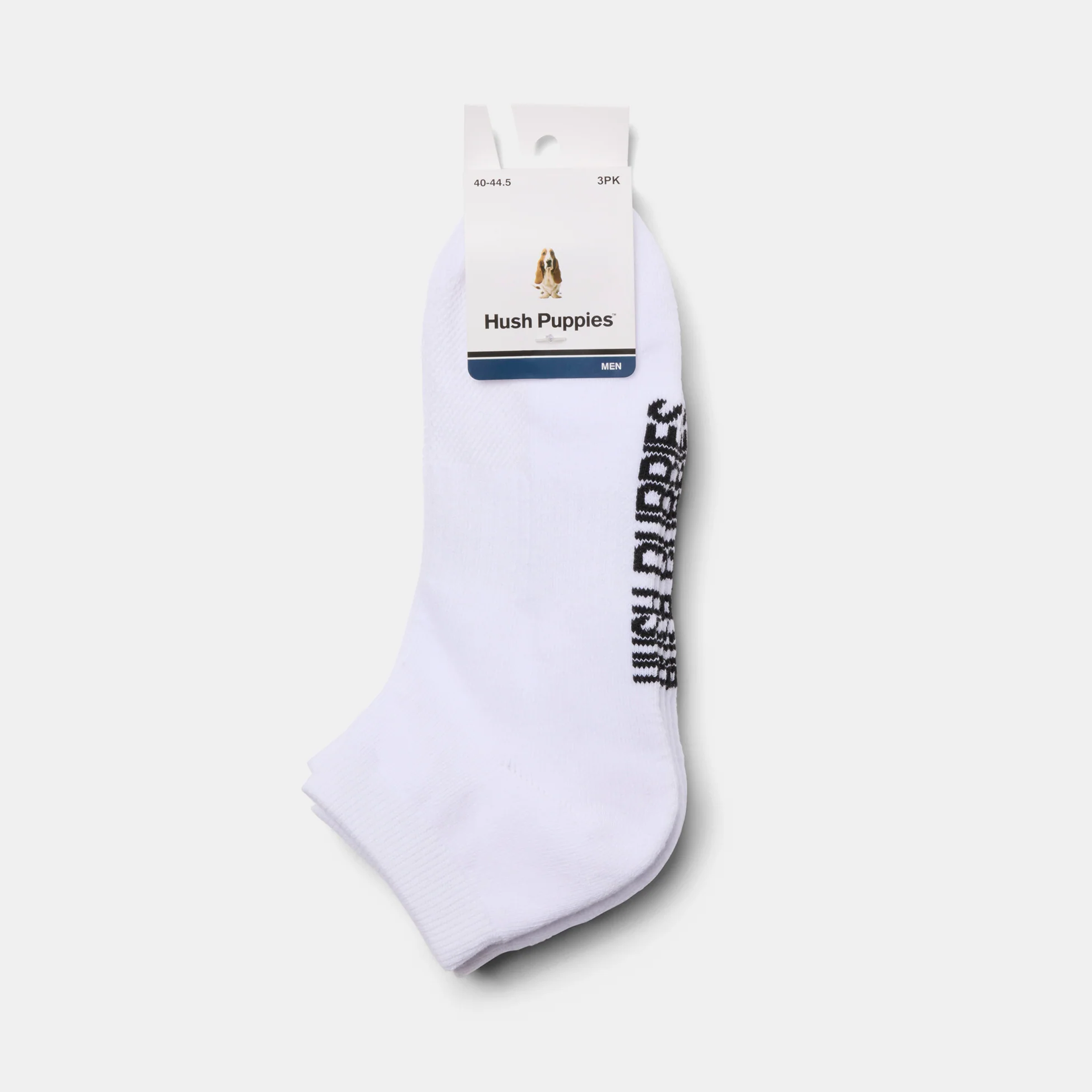 3-Pk Sport Ankle Cushion Foot White