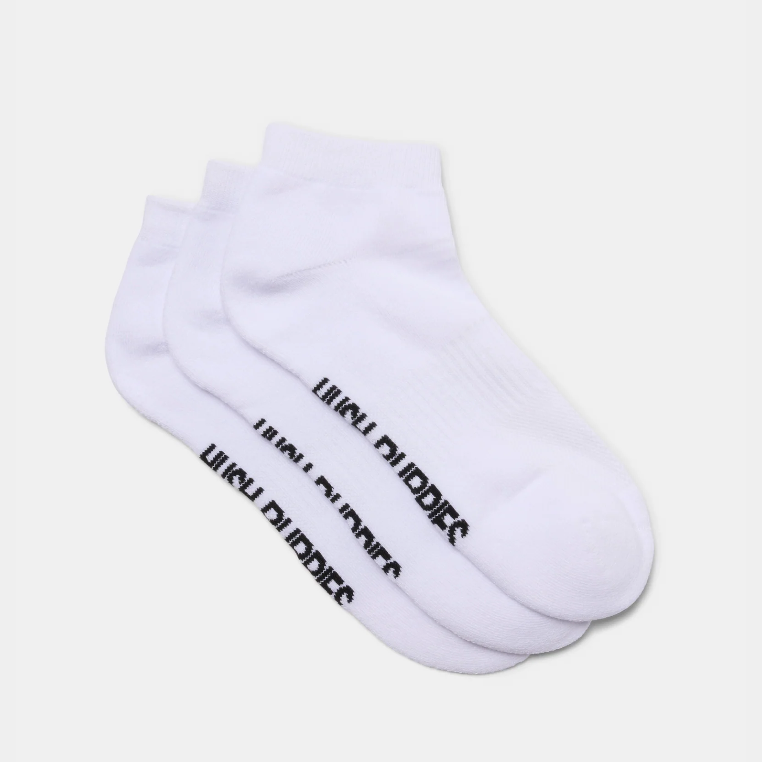 3-Pk Cushion Ankle Sock W White