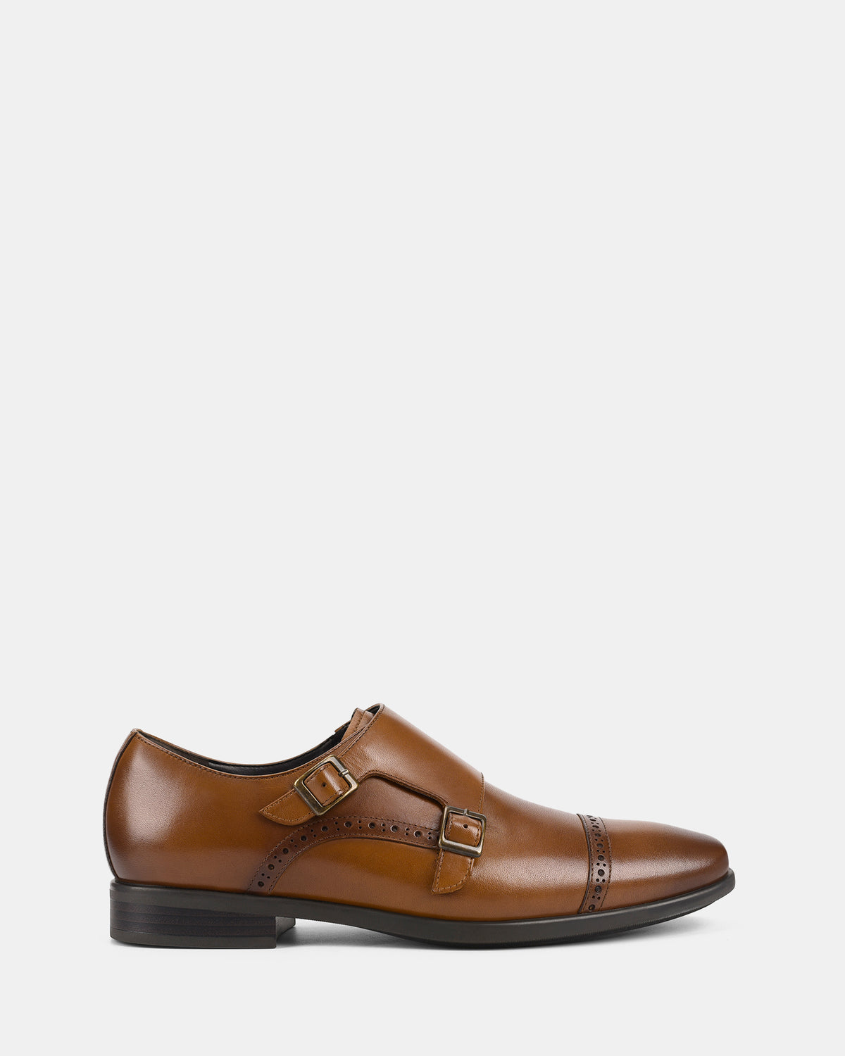 HUSH PUPPIES STYLE MONK STRAP CASUAL OXFORD SZ 10‎ Hush Puppies Brown Casual Shoes for Men for sale | eBay main image 2