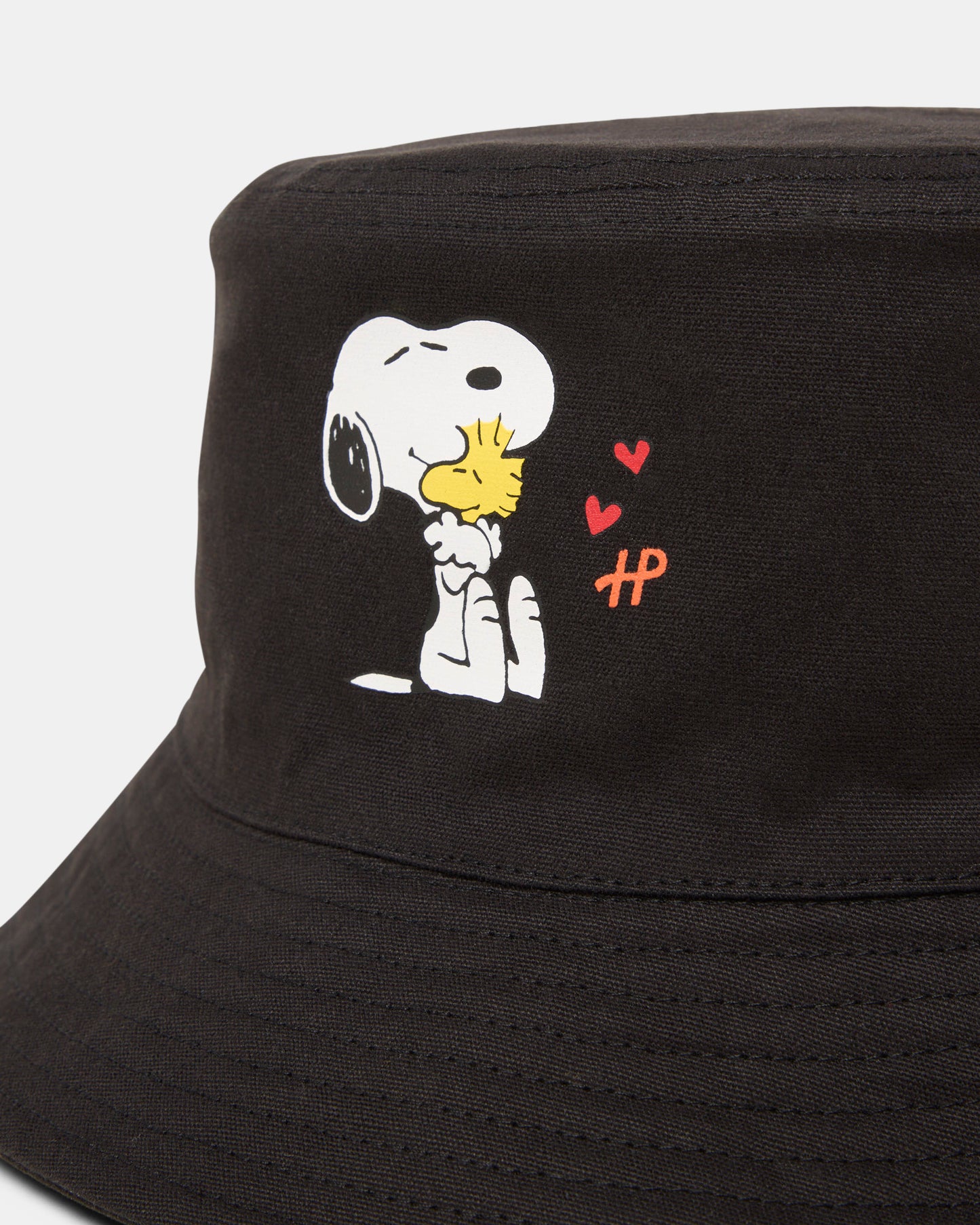 Snoopy Bucket Hat Black