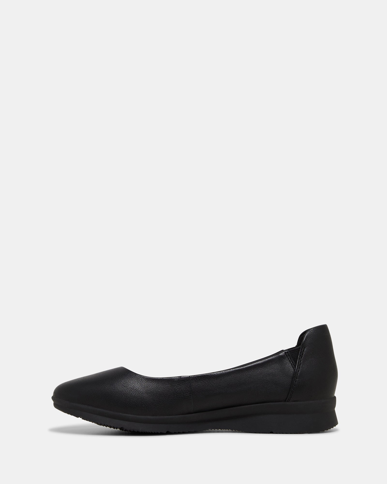 Hush puppies black flats best sale