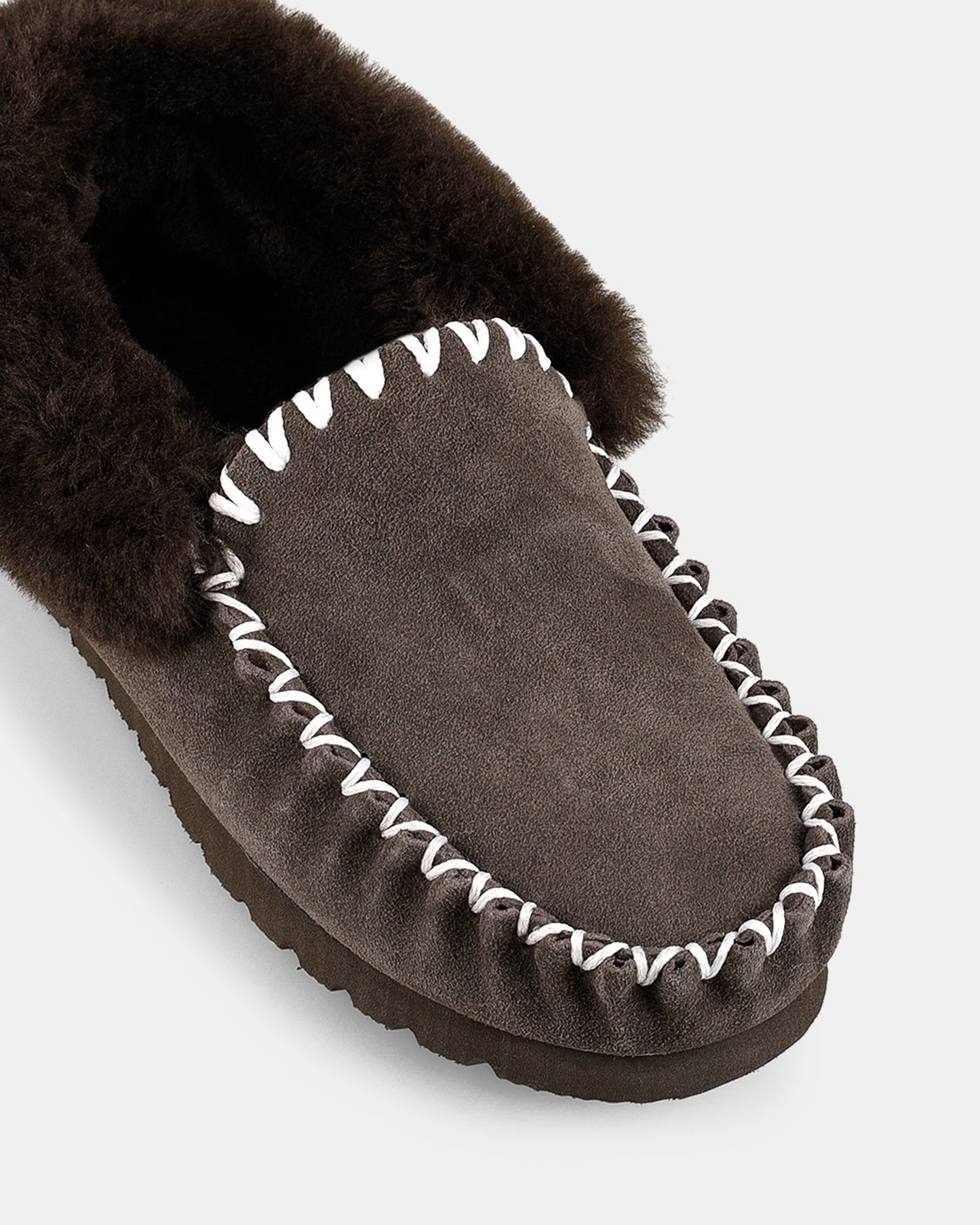 Shaggy M Stone Suede