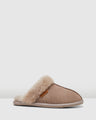 Cushy Taupe Suede