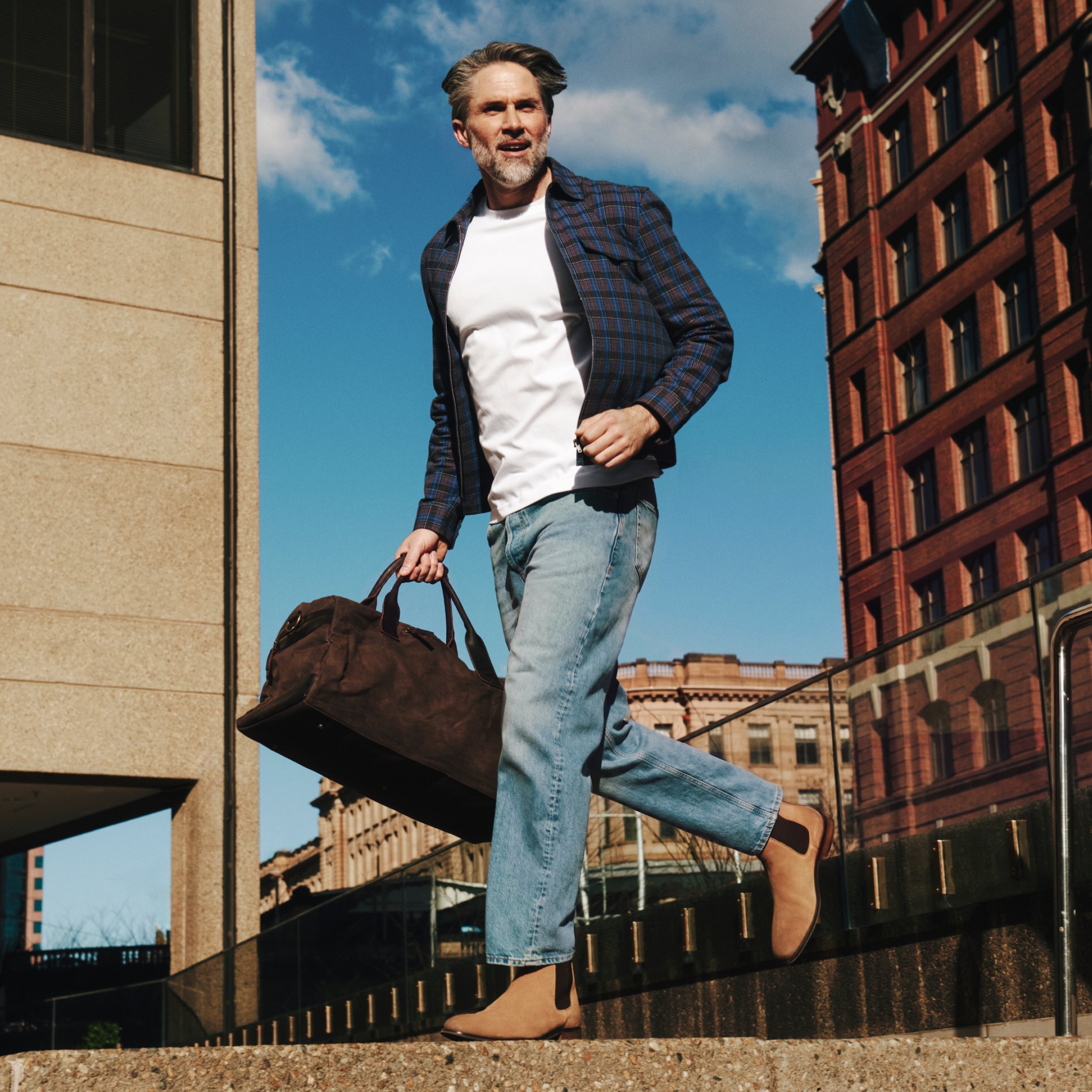 Aiden Duffle Bag Brown