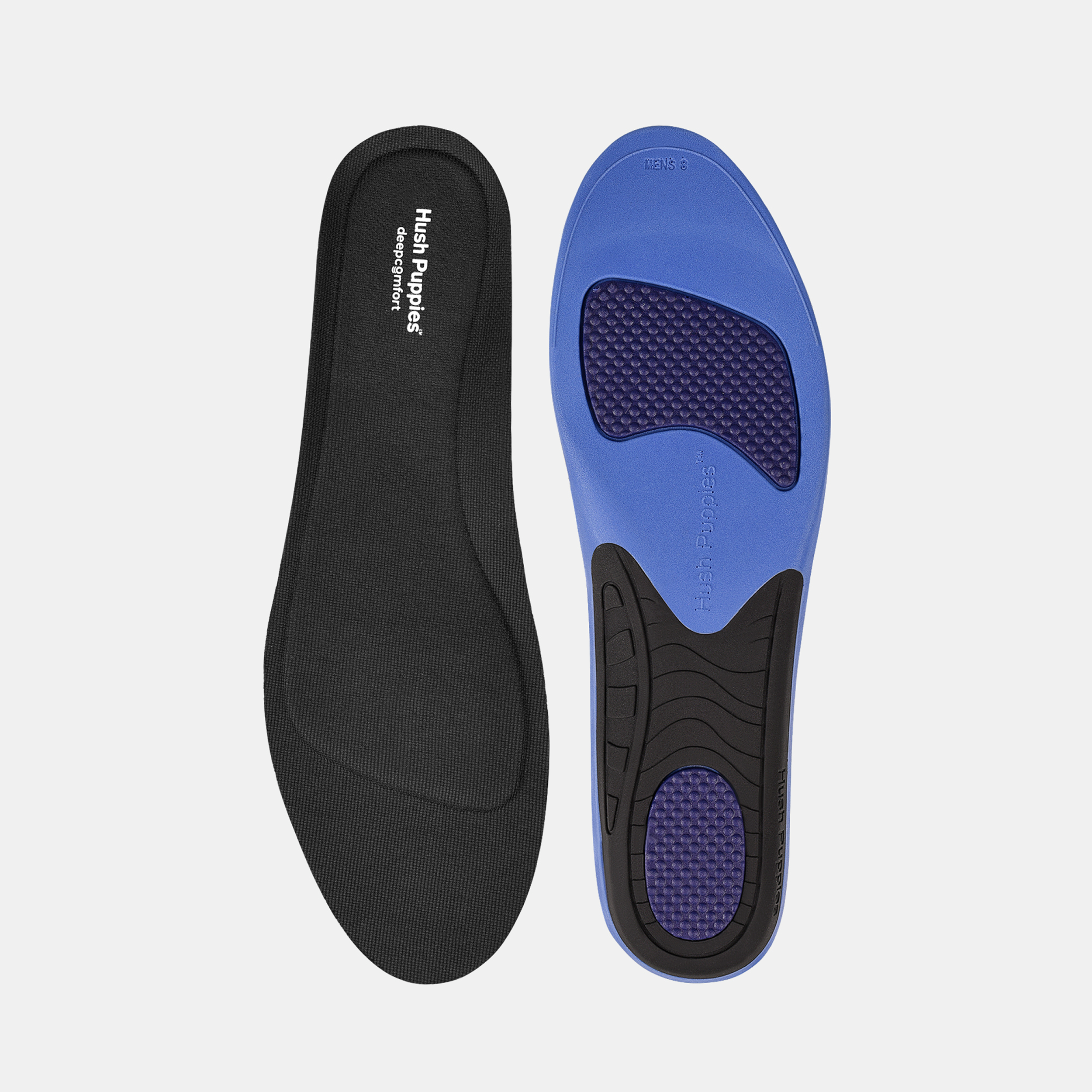Hpm Deep Comfort Footbed Black/Blue
