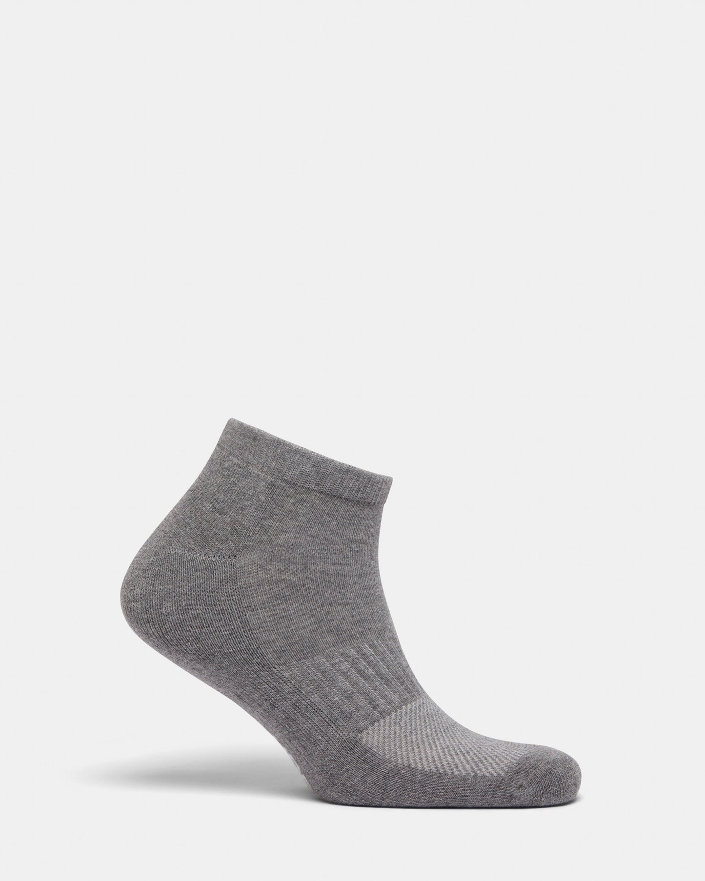 Sport Ankle Sock 3 Pack Heather Grey