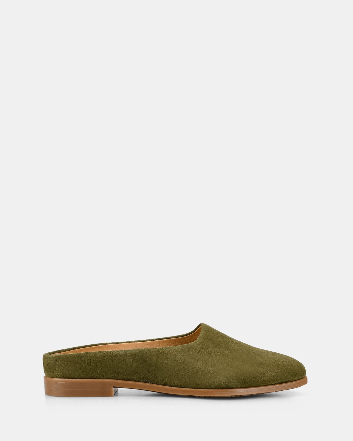 Zion Dark Olive Suede