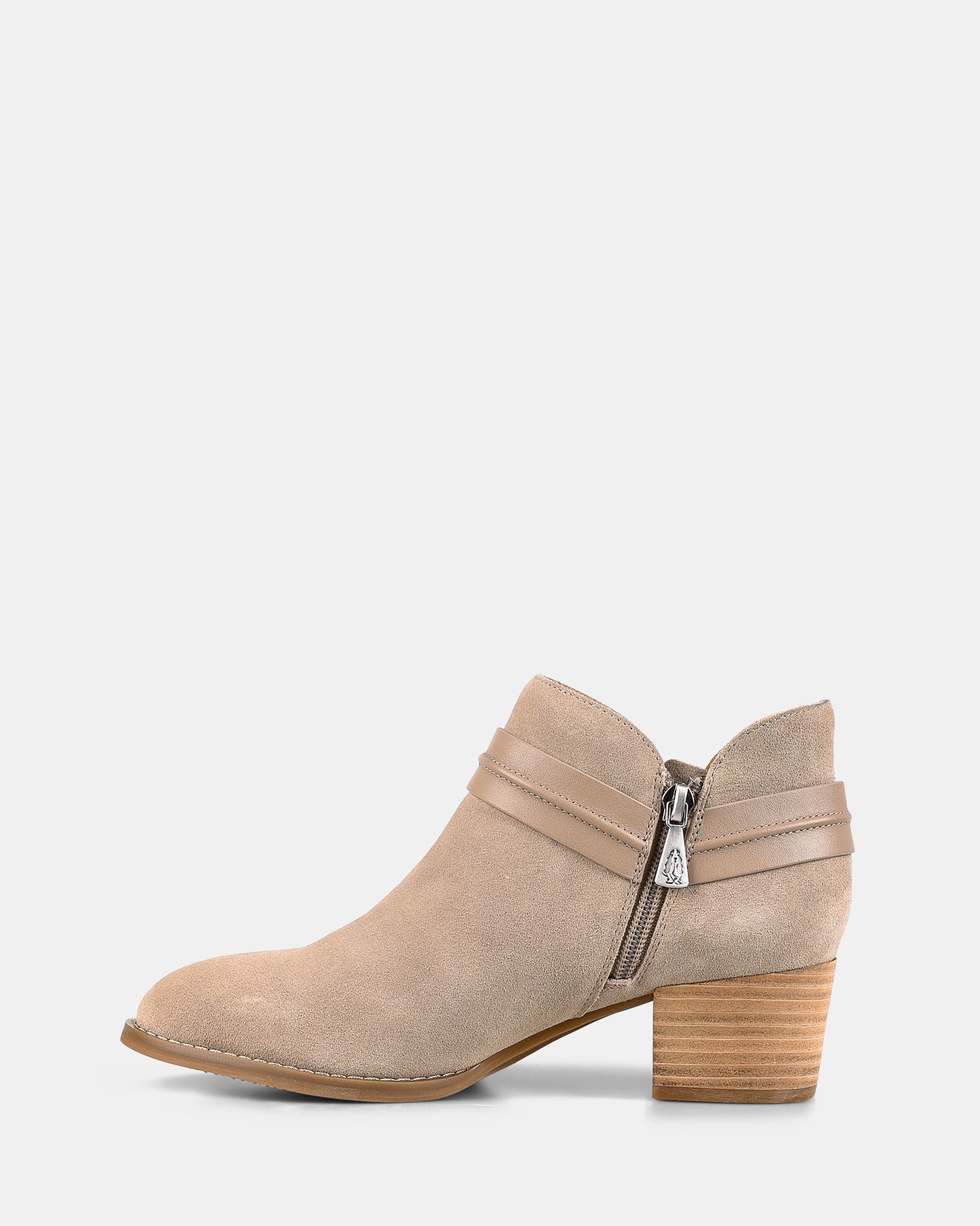 Chimney Taupe Suede
