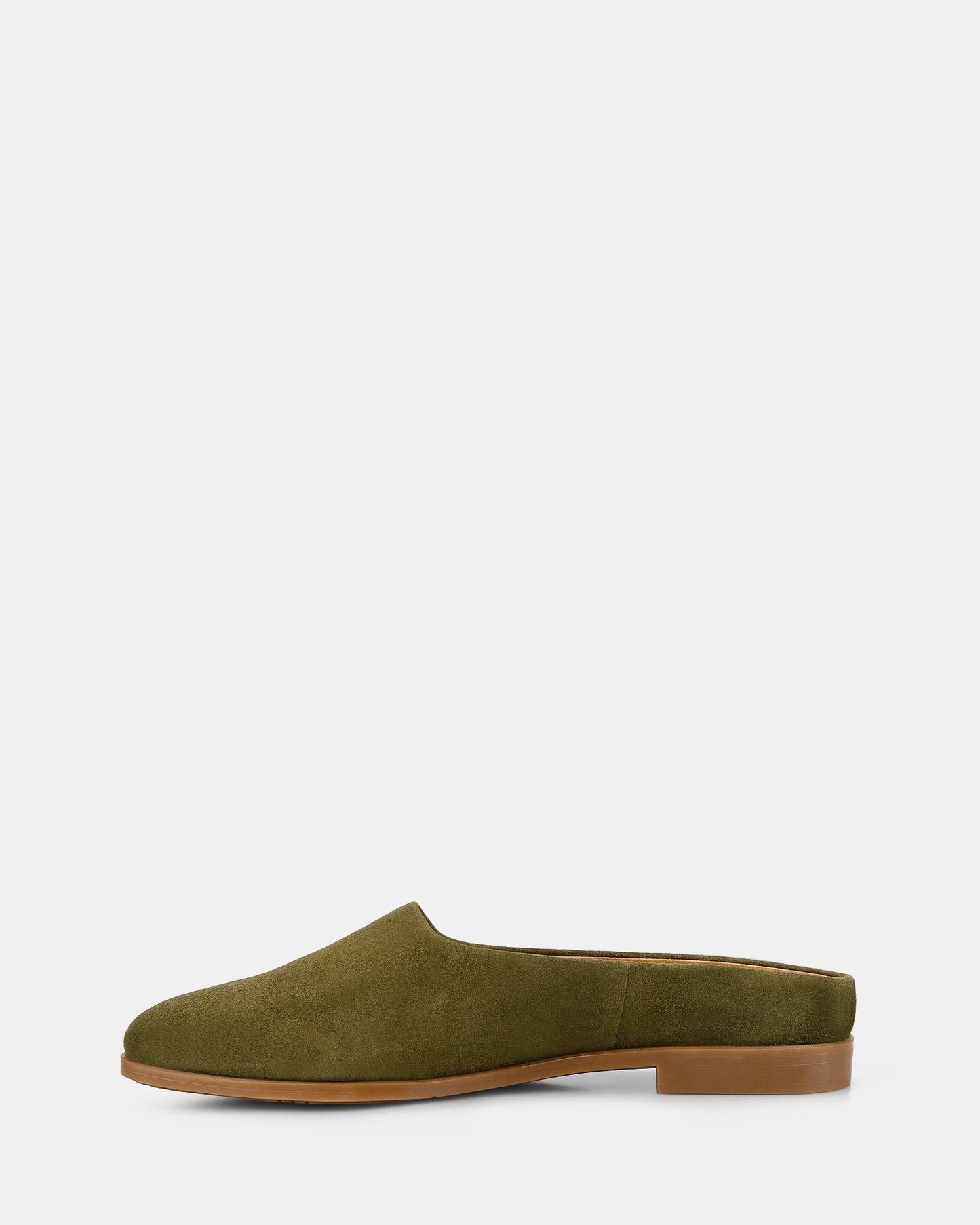 Zion Dark Olive Suede