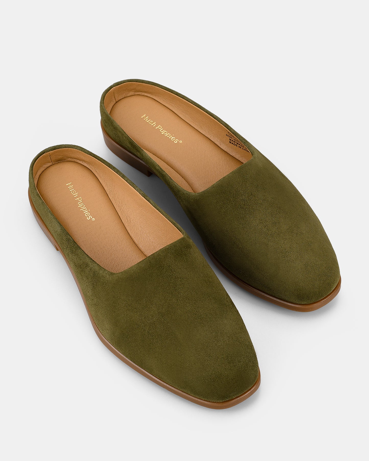 Zion Dark Olive Suede